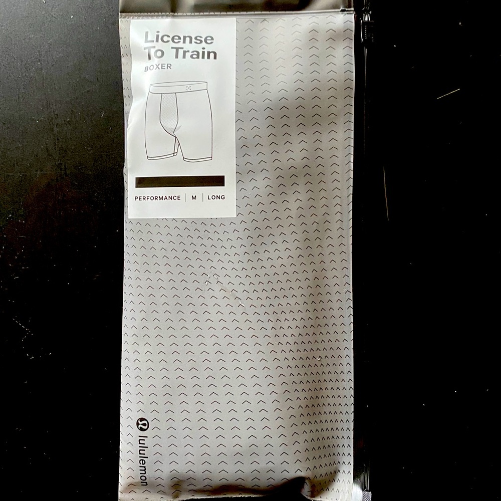 License to Train Lululemon Boxer